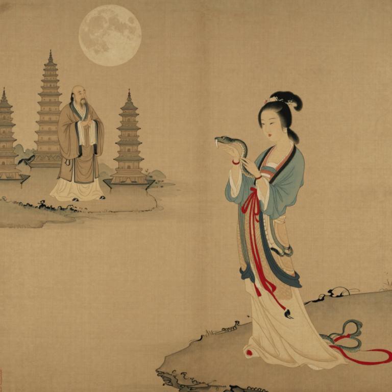 唐宋志怪中的白蛇妖